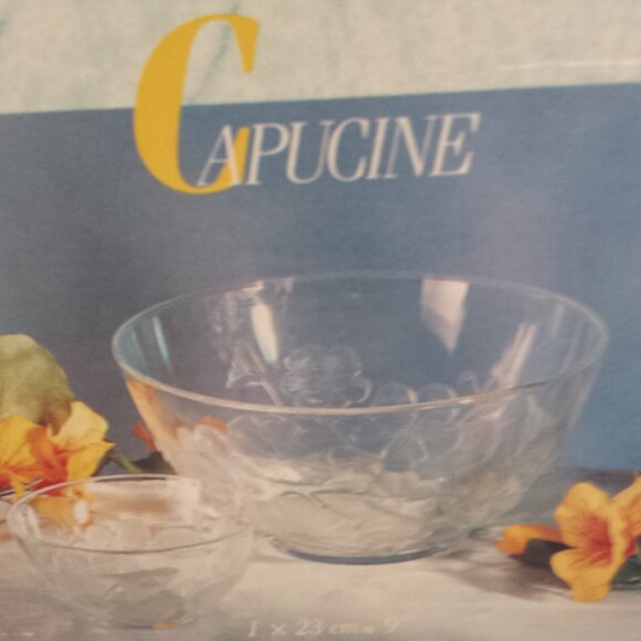 BNIB LUMINARC Cristal D'Arques Set of Bowls - Picture 2 of 2